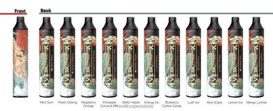 VEIIK Liquide TTTDN45 glace luxuriante | VEIIK Micko MAX vape jetable 1500 bouffées