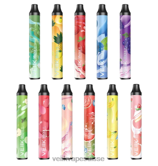 VEIIK Vape Price TTTDN60 plusieurs saveurs | VEIIK Micko Pi vape jetable 600 bouffées 500mah