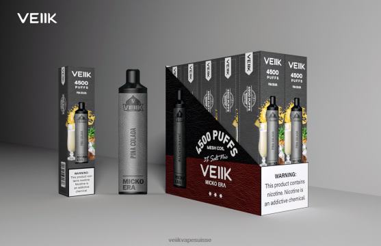 VEIIK Vicko Suisse TTTDN4 pina colada | VEIIK Micko Era 4500 bouffées jetables 30 mg